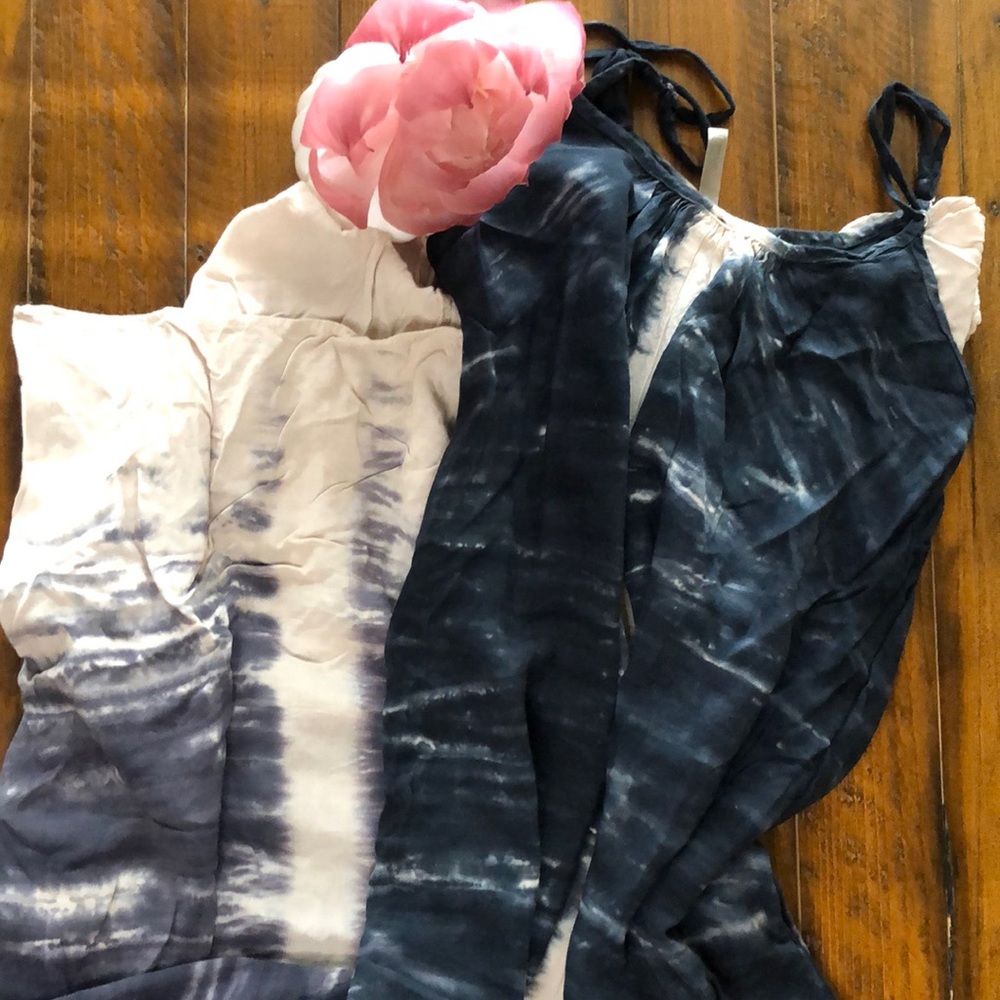 Ombré Maxi Strap Sun Dress